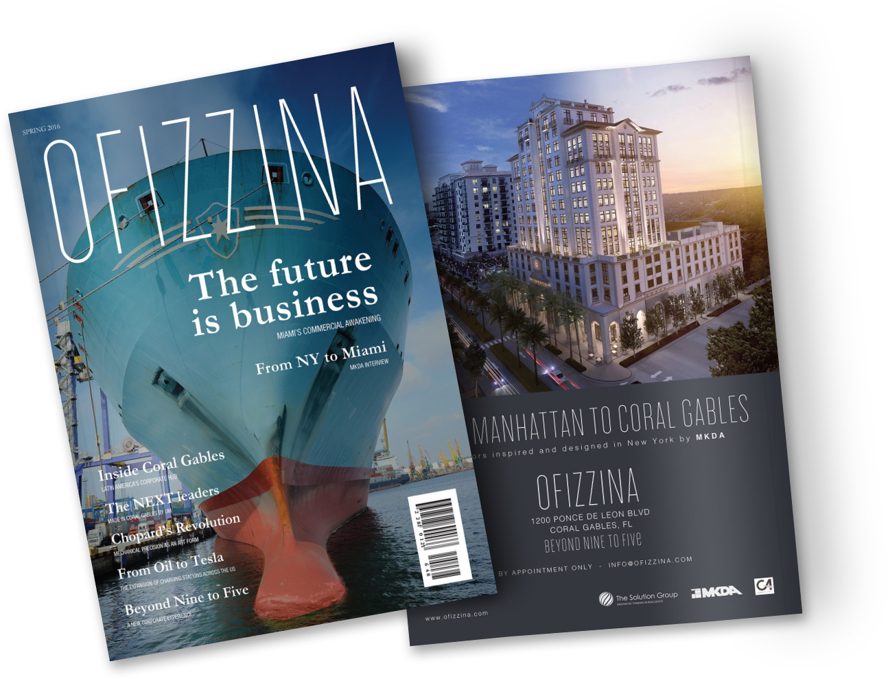 Ofizzina. TSG Group. Plvral Advertising and Marketing, Miami.